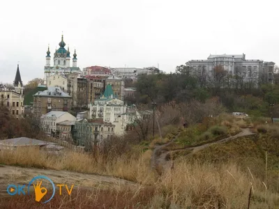 Фотографии Замковой горы Киева, запечатлевшие моменты истории