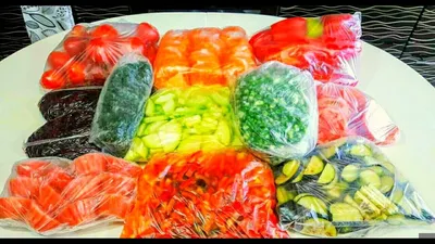 Изображение замороженных овощей на зиму: JPG скачать