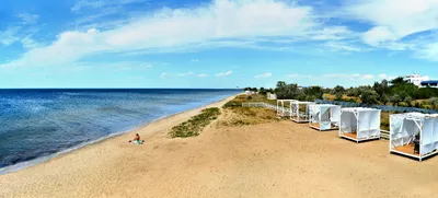 Фото Заозерное крым пляжа - место, где можно поплавать и загорать