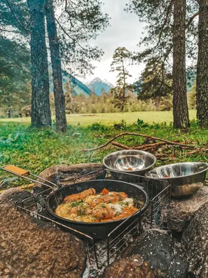 Завтрак в горах: питательность и гармония с природой