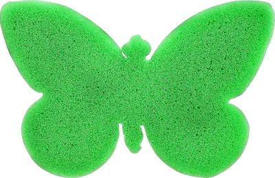 Изысканная Зеленая бабочка на фото