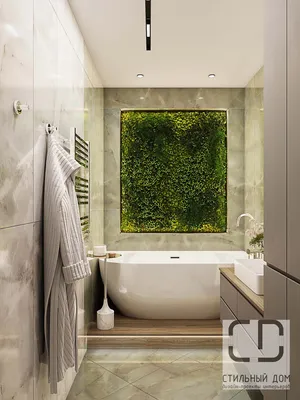 Стильная зеленая ванная комната: фото и советы по дизайну