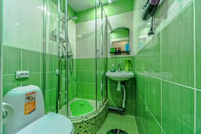 Элегантная зеленая ванная комната: фото и идеи декора