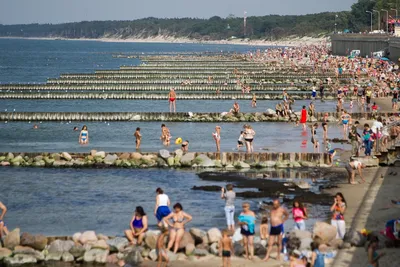 Подарите себе морскую атмосферу с фото Зеленоградского моря в HD качестве.