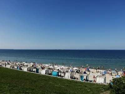 Фото Зеленоградского пляжа в разрешении Full HD
