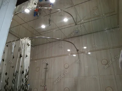 Фото зеркальных потолков в ванной комнате