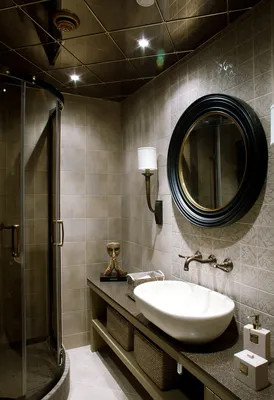 Фотки зеркальных потолков в ванной