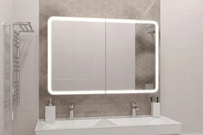 Зеркало шкаф для ванной: новые изображения в формате JPG