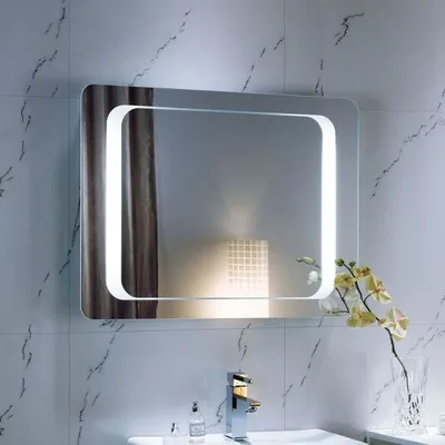 Фото Зеркало в маленькую ванную: новые изображения