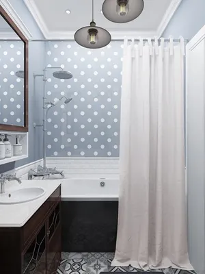 Иллюзия простора: зеркало в ванной