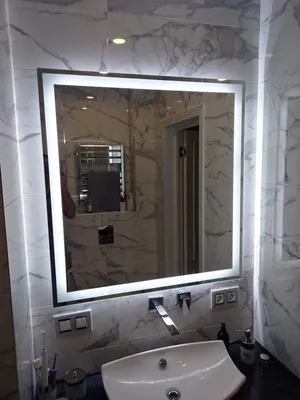 Фото зеркала в ванную с подсветкой: вдохновитесь для создания своего уютного уголка