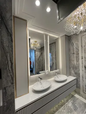Уникальные дизайны зеркал в ванную с подсветкой: выберите свой идеальный стиль