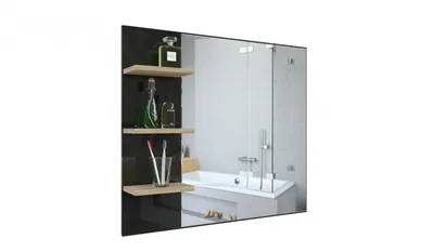 Картинки зеркала в ванную с полкой - скачать в формате JPG, PNG, WebP