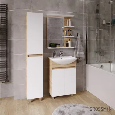 Стильное зеркало с полочкой для ванной комнаты: практичность и модный дизайн