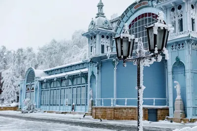 Зимние пейзажи Железноводска: Фото в разнообразных форматах
