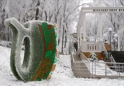 Зимний фотокалейдоскоп Железноводска: Фотографии в разных форматах