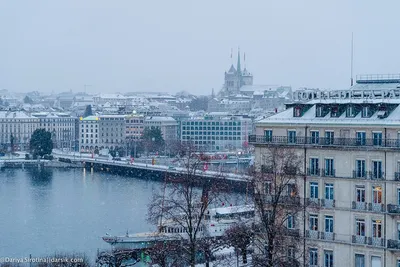 Зимние Впечатления от Женевы: Фото в Разных Форматах