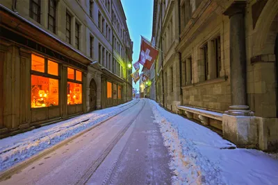 Прекрасные Зимние Виды Женевы: Изображения для Скачивания