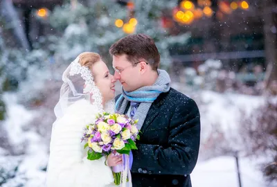 Любовь в хрустальной стуже: Фото Жениха и Невесты