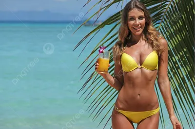 Новые изображения женщин на пляже в форматах PNG и JPG