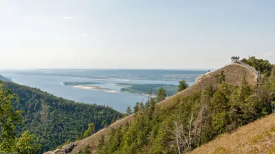 Жигулевские горы: Фото горного пейзажа в HD качестве