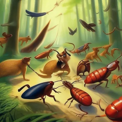 Уникальные снимки жука стрекача