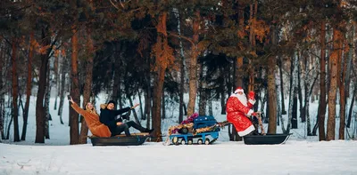 Зимние сцены: Фотографии в форматах PNG, JPG