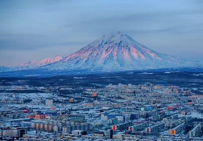 Фотографии зимнего чуда на Камчатке