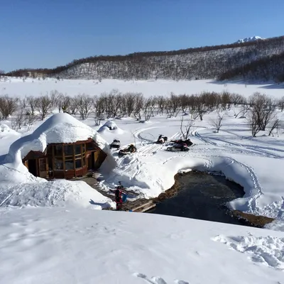 Камчатка в белоснежном наряде: фотографии