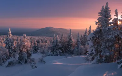 Зимние чудеса на Урале: Фото в формате JPG для дизайнерских работ