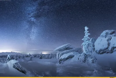 Зимний альбом: Фотографии природы в разных форматах и размерах