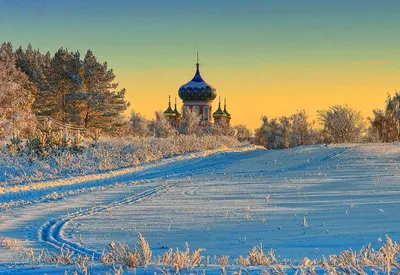 Зимний рай: Фото зимней природы в высоком разрешении