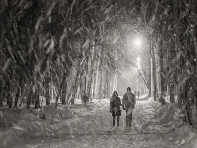 Фото Зима романтика: Погрузитесь в атмосферу холодного волшебства.