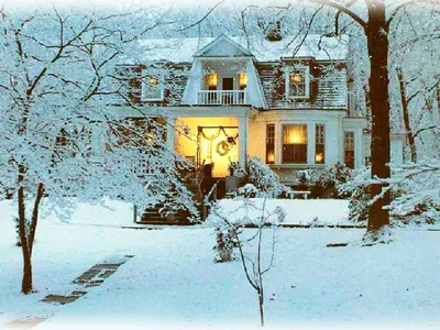 Фотка Зимняя романтика: Загружайте в любом формате, который угоден.