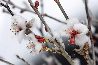 Зимние цветы: фотографии в JPG, PNG, WebP