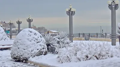 Зимние впечатления: Фотоальбом Анапы в зимнее время