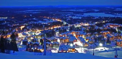 Снежные пейзажи Финляндии: Фото для загрузки в разных форматах