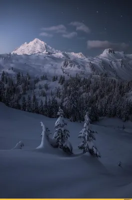 Фотки зимних гор в HD-качестве (gif)