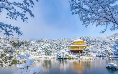 Фотографии зимней Японии: Живописная природа
