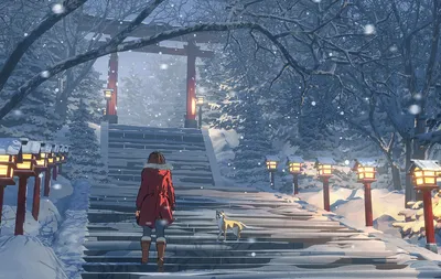 Фотографии японской зимы: Загадочная красота