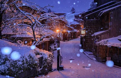Японская зима: Фотографии сказочного мира