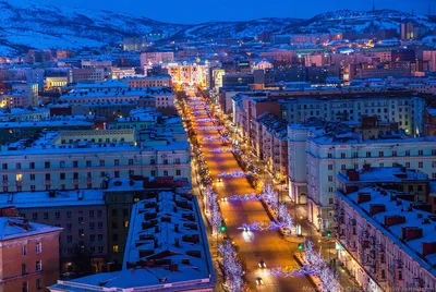 Зима в Мурманске: Удивительные изображения зимнего города