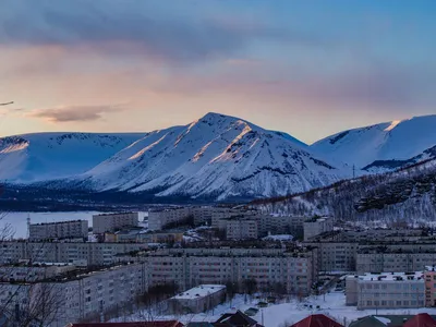 Зима в Мурманске: Красивые изображения зимнего города