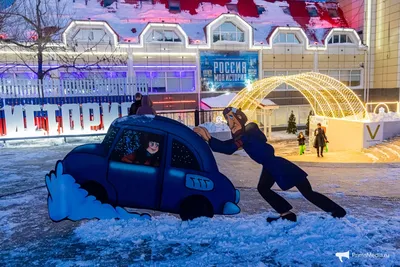 24. Фотографии простоквашино: Зимняя архитектура