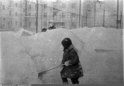 Зимние сцены в СССР: Фотографии прошлых дней