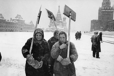 Зимние радости в Советском Союзе: Фотографии эпохи