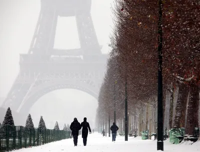 Волшебство французской зимы в фотографиях