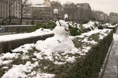 Французская зима в объективе: Свежие фотографии