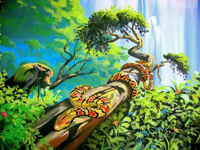 Картинка Змей Африки в высоком разрешении