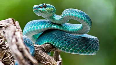 Фотография змеи, размер большой, формат png